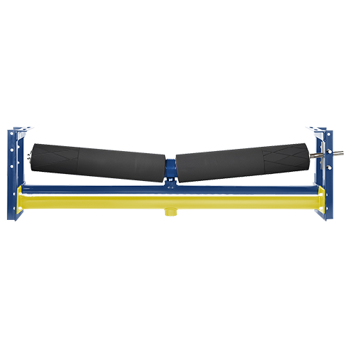 CONVEYOR ROLLER AND BELT DEVIATION ORRECTING DEVICE